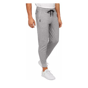 Men's On Gray Sweatpants & Joggers S with Black Drawstring